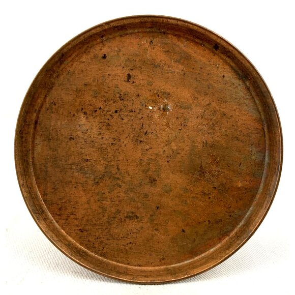 Antique Copper Tea Jug Small 4.75" Handcrafted Unsigned - Picture 7 of 7